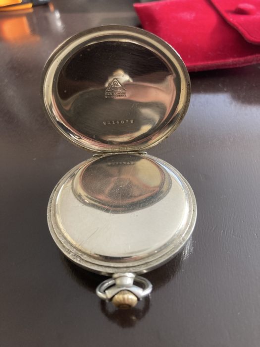 Оригинален швейцарски джобен часовник Omega