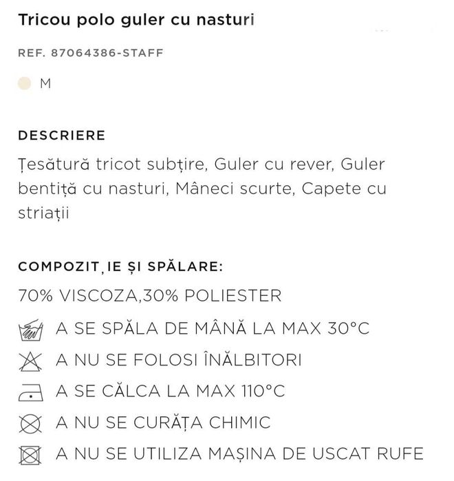 Tricou polo cu guler, Mango, M