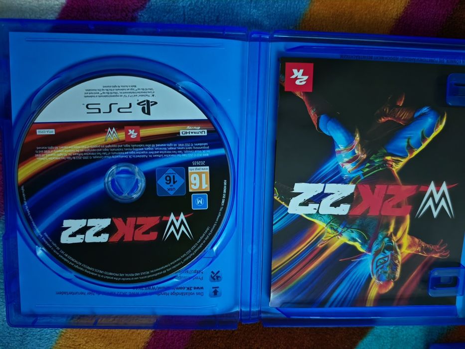 W 2k22  resling PlayStation 5 sony