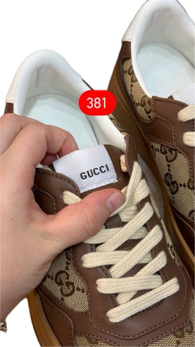 Продам gucchi кроссовки новые