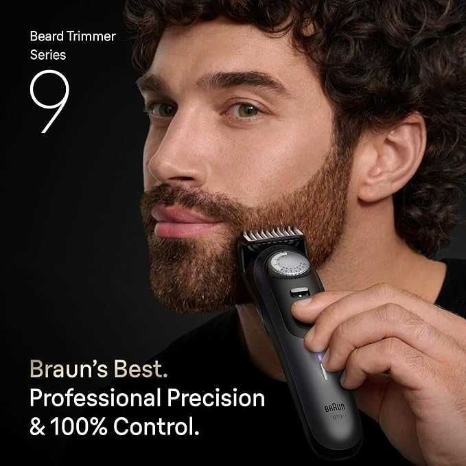 Тример за брада Braun Series 9 BT9565 + 14 аксесоара, до 180 мин