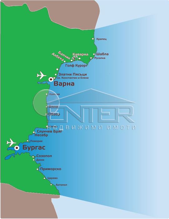 Продава се Парцел в Бяла - 1581 кв.м за 51 €/кв.м - Снимка #1