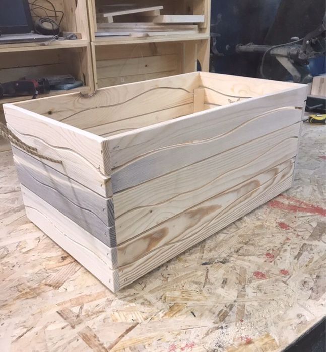 Декоративни дървени щайги Серия ривър