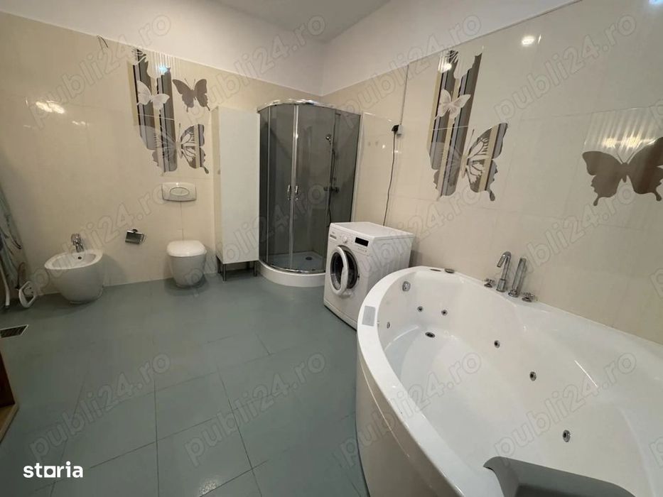 Inchiriez ap. 3 camere, lux, Floreasca - Herastrau, cu loc de parcare