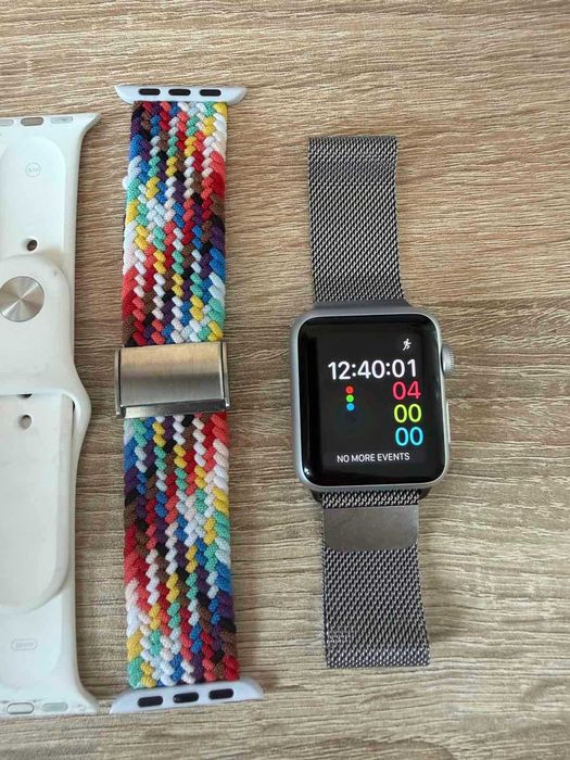 Смарт часовник Apple Watch 38mm, 7000 Series Aluminium