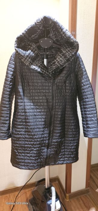 Стеганное польто 2xl-3xl