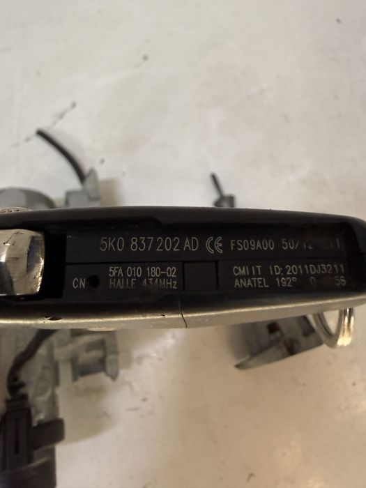 Contact pornire butuc portier cheie briceag VW Golf 6 Scurt Hatchback Original