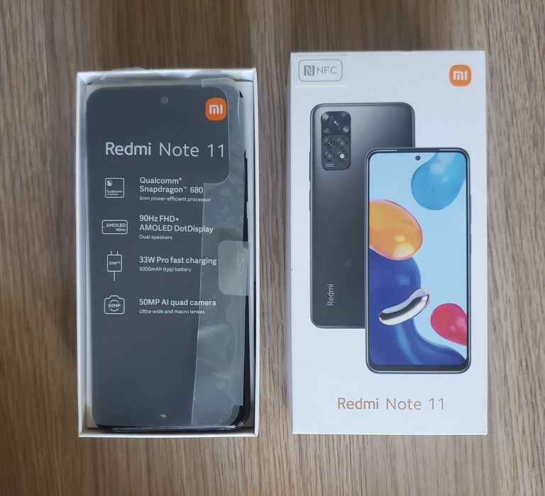 Xiaomi Redmi Note 11 Dual SIM 128GB 4GB Smartphone Graphite Gray