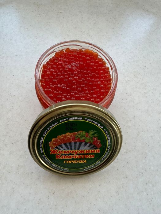 Икра красная черная