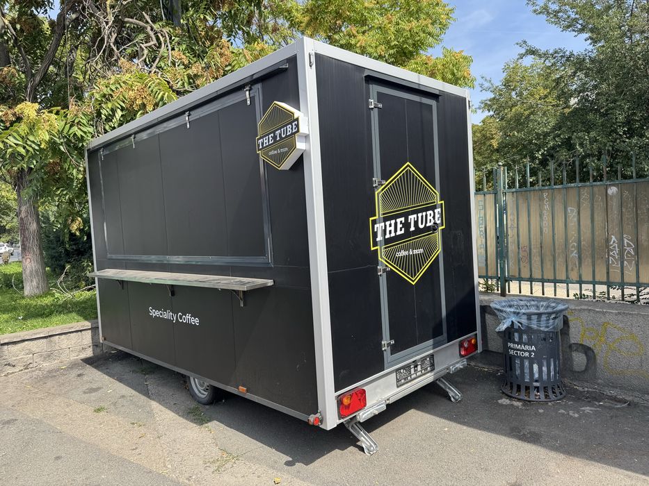 Vand auto rulota 4x2.3m, NOUA - omologata si inmatriculata