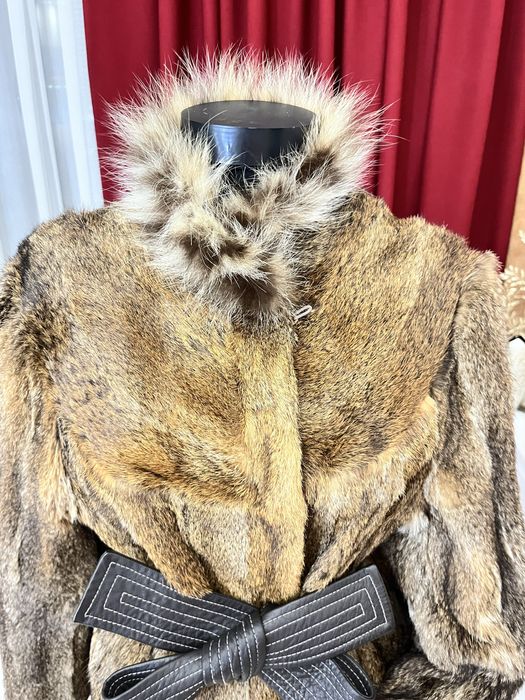 Haina din blana naturala de Lynx marimea M