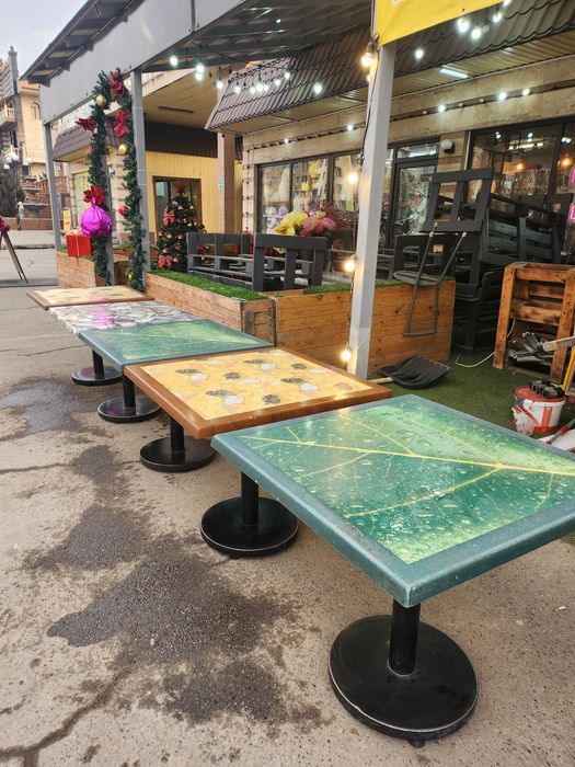 Продам столы со скамейками