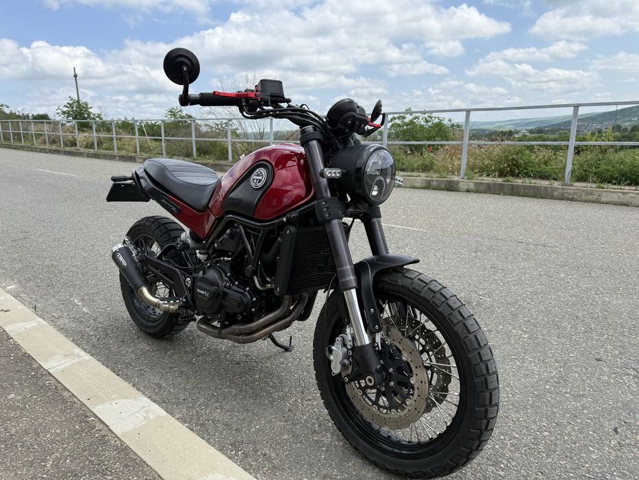 Benelli Leoncino Trail 500 ABS A2 evacuare Arrow
