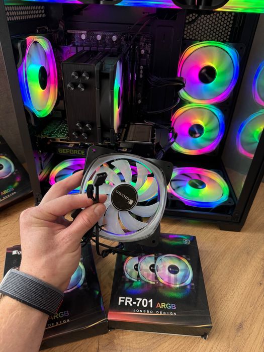Вентилятор JONSBO FR-701 ARGB 3PIN Version