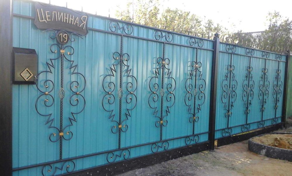 Ворота откатные, распашные мебель лофт