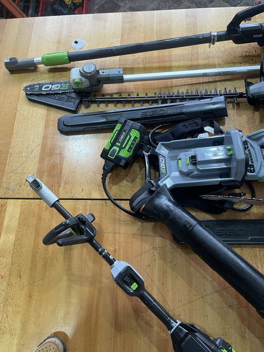 Ego gradina set acumulator profesional