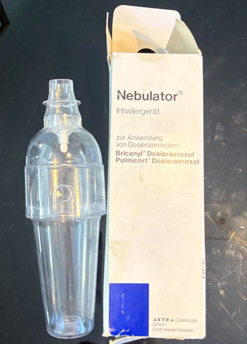 Помпа инхалатор Nebulator спейсър за дозирани аерозоли нов