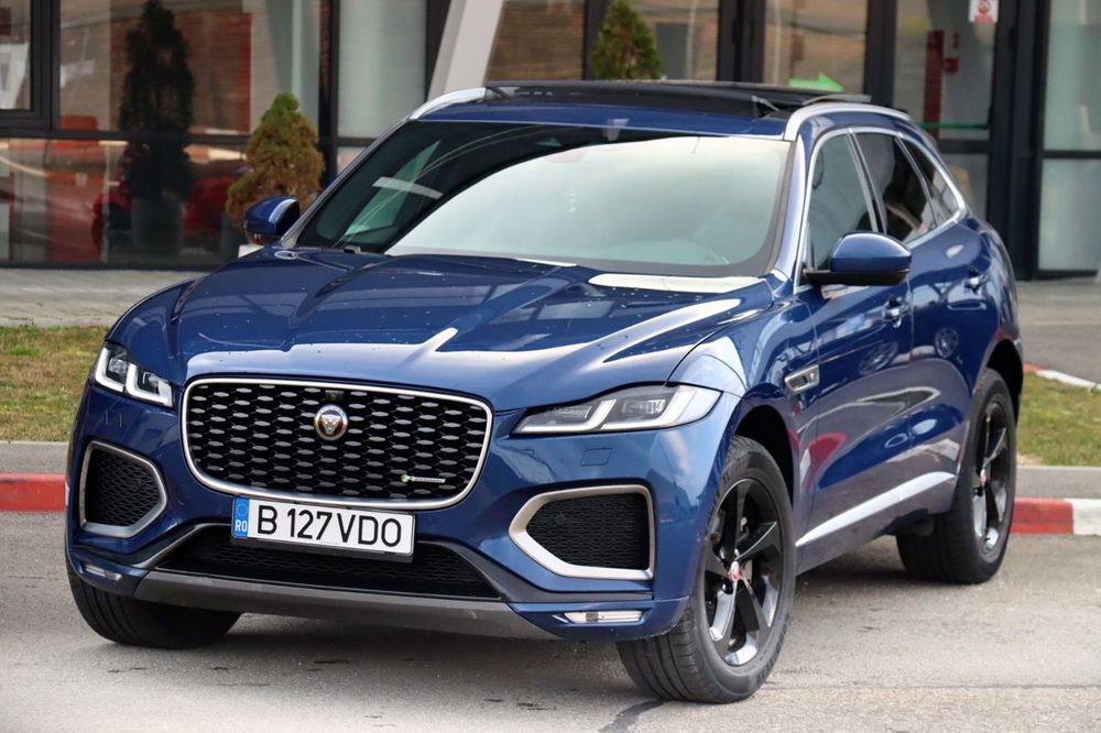 Jaguar F-Pace Diesel Mild Hybrid Panoramic Tableta Piele Faruri led Navi E6 4x4