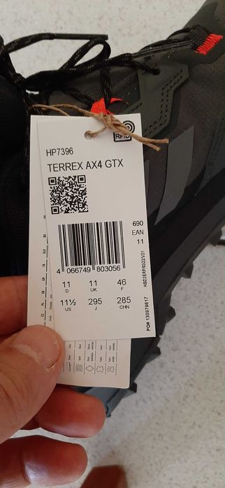 Туристически обувки ADIDAS Terrex AX4 Gore-tex /Водоусточиви и дишащи/