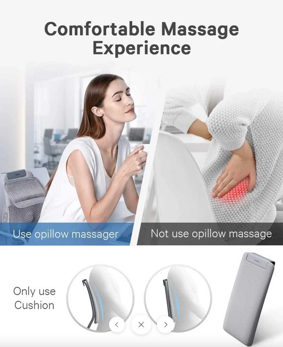 Naipo oPillow Shiatsu massage pillow
