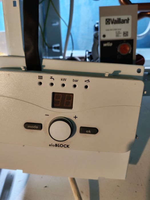Centrală electrică Vaillant eloblock defectă