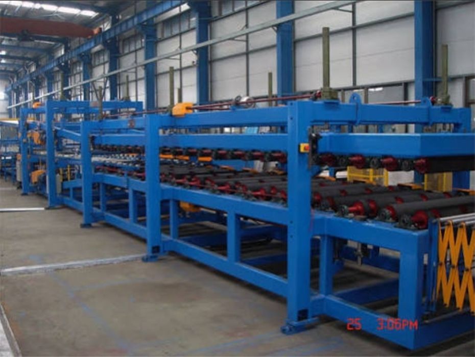 Линия для производства сэндвич-панелей