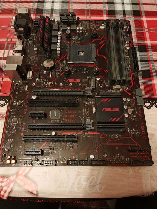 Asus Prime B350-Plus – AM4 дънна платка, отлично състояние