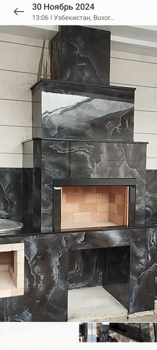 Летние кухни каминов и мангалов.