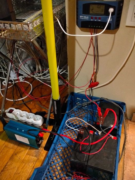 Готова Соларна Система 12V/24V 24aH