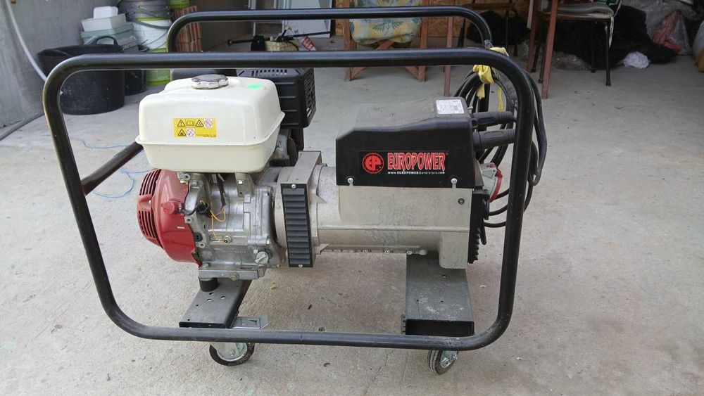 Генератор 6 kw + заваръчен апарат
