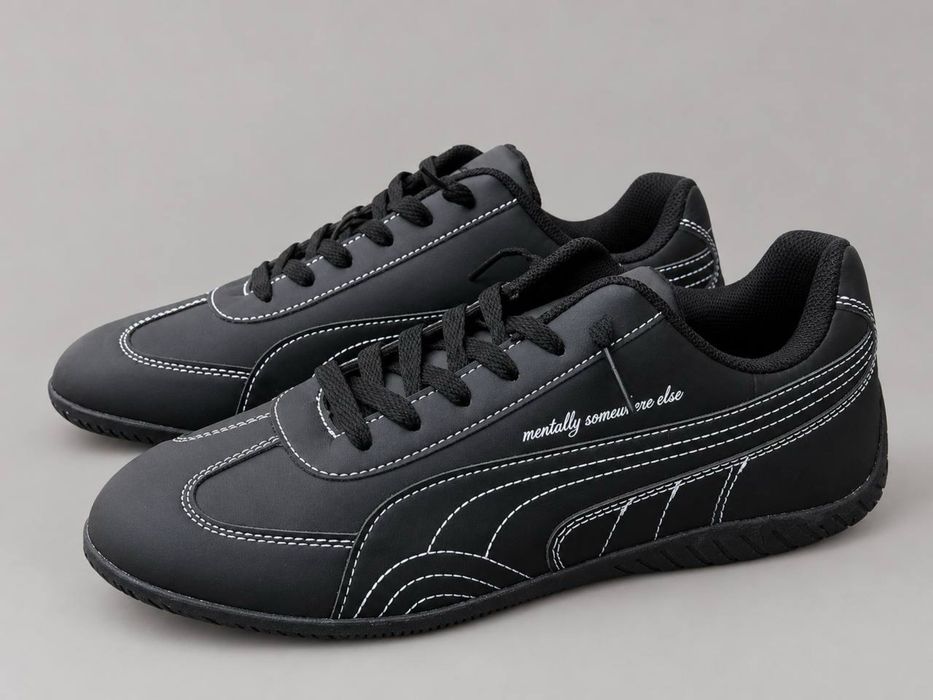 Кроссовки Noafterno x PUMA Speedcat Low в черной расцветке