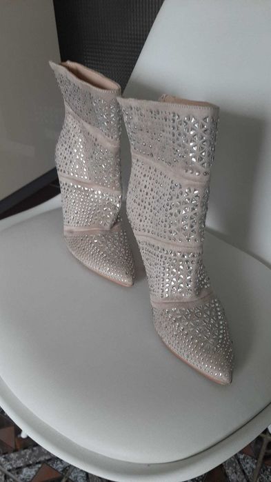 Botine dama cu toc subtire (Mas 38)