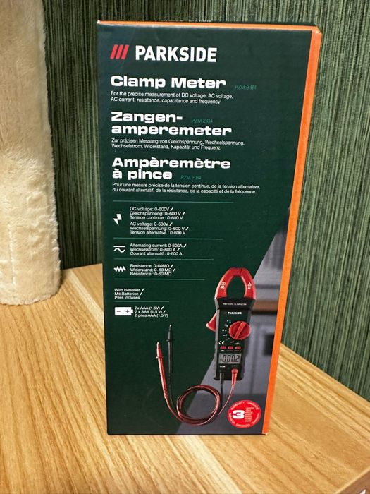 Ampermetru-parkside nou!