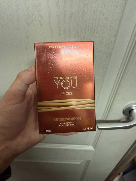 Armani stronger with you spices