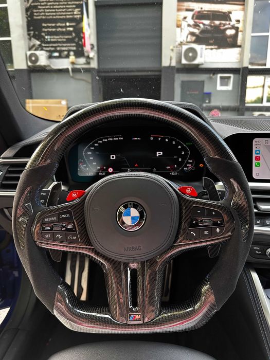 Volan BMW Carbon - Seria G - Incalzire - Traffic Jam - Vibratii