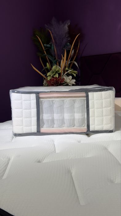 Безпуржинные матрас комфорт + Мемери фаом качественный matras