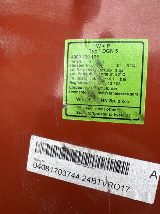 Vand centrala de apartament pe gaz