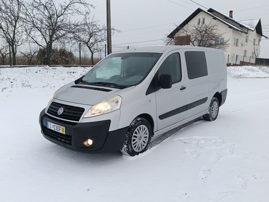 Fiat Scudo 2.0 DIESEL modelul lung 5 locuri plus spațiu marfă