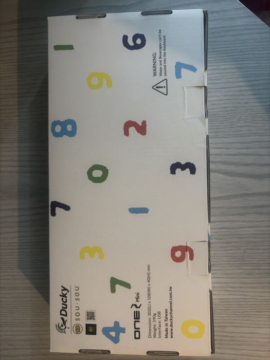 Механична клавиатура Ducky SOU SOU – 60%, перфектно състояние