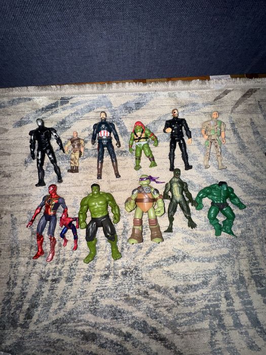 Фигурки марвел маленькие