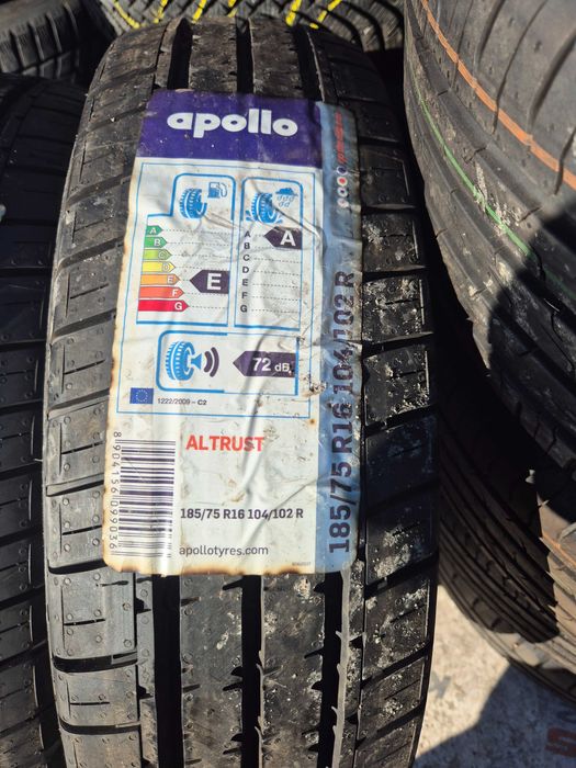 2 Anvelope de VARA - 185/75/16C - APOLLO - NOI - DOT 2018 !