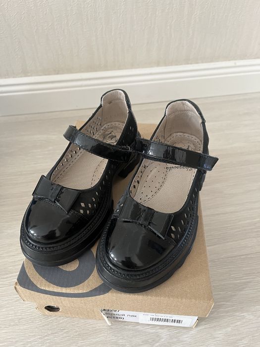 Туфли черные для девочек