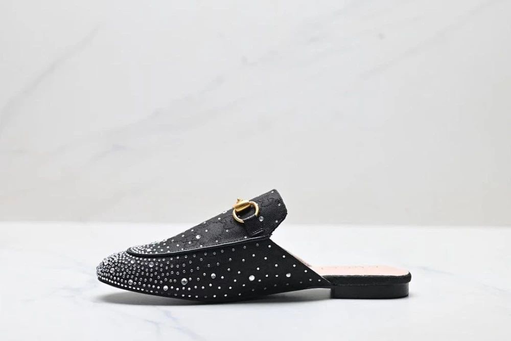 GG Princetown Crystal - Black