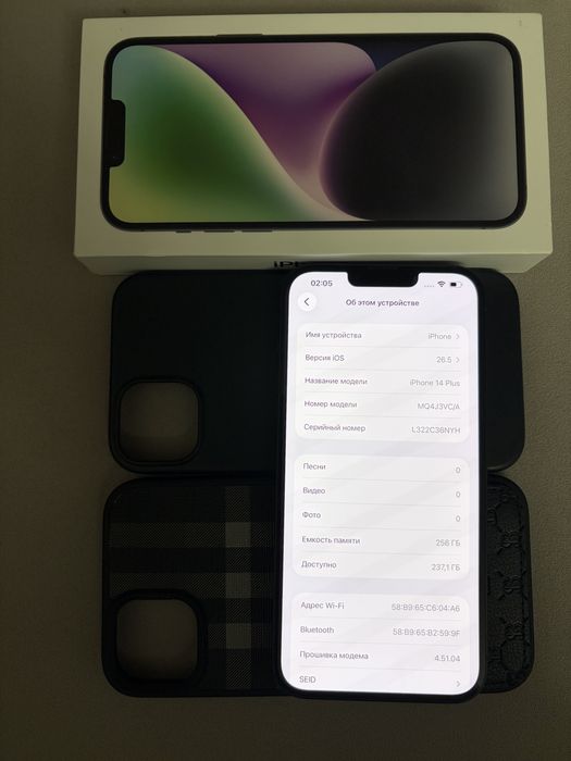 14 PLUS 256 GB 97