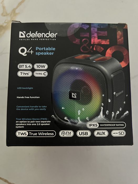 Defender Q4 беспроводная колонка