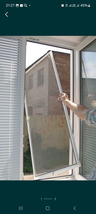 Москитные сетки установка 9000 / маскитные