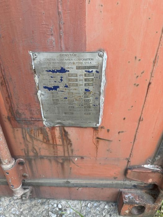 Контейнер 40 тонн..