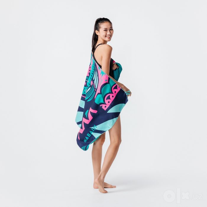 Полотенце из микрофибры для плавания компактный Nabaiji Decathlon