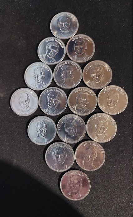 Монети на Германия от Св. П. Mexico 1970-16бр.