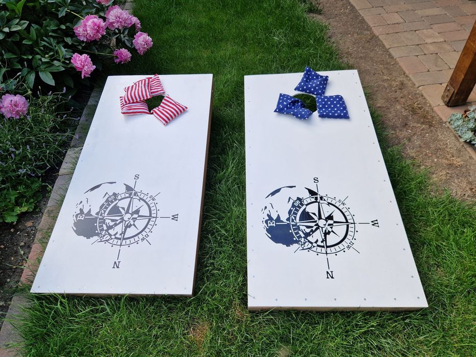 Cornhole/saci cu porumb - joc de grădină